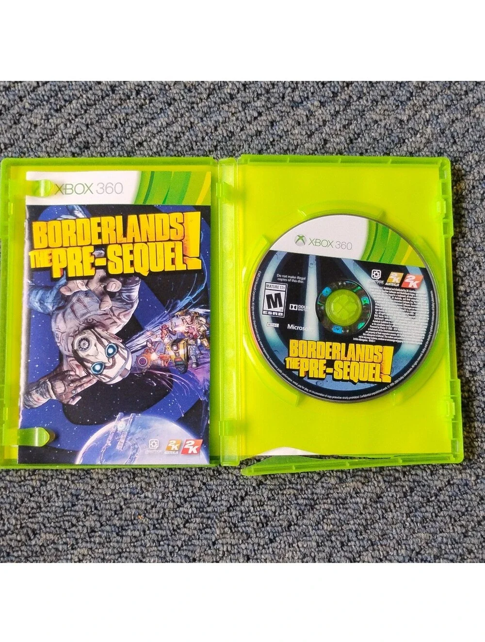 Xbox 360 Game - Borderlands: The Pre-Sequel (Complete in Box)